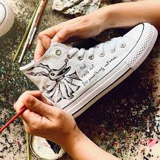 Custom Shoe Painting